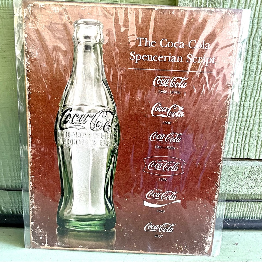 NEW Coca Cola Metal Sign